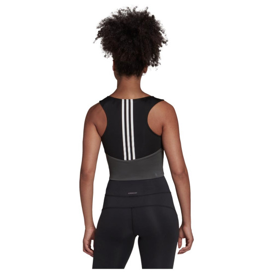 Adidas Γυναικεία αμάνικη μπλούζα crop Designed to move Adidas Γυναικεία αμάνικη μπλούζα crop Designed to move